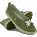 Обувь жен Dvs Regency Slip Gold Canvas 2009 г инфо 11539v.
