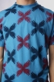 Футболка Fallen Custom Knits Crew Cyan/Peacock 2010 г инфо 6436z.