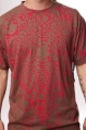 Футболка Fallen Custom Knits Crew Brown/Ripple 2010 г инфо 6469z.