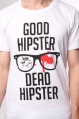 Футболка Trailhead Good Hipster White 2010 г инфо 6542z.