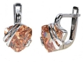 Серьги, серебро 925, кварц 002 01 21sk-00308 2010 г инфо 12405r.