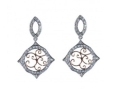 Серьги, серебро 925, циркон 019 01 21-02903 2010 г инфо 12436r.